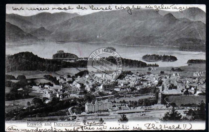 Keswick and Derwentwater 1908 