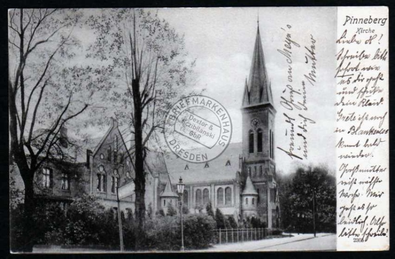 Pinneberg Kirche 1904 