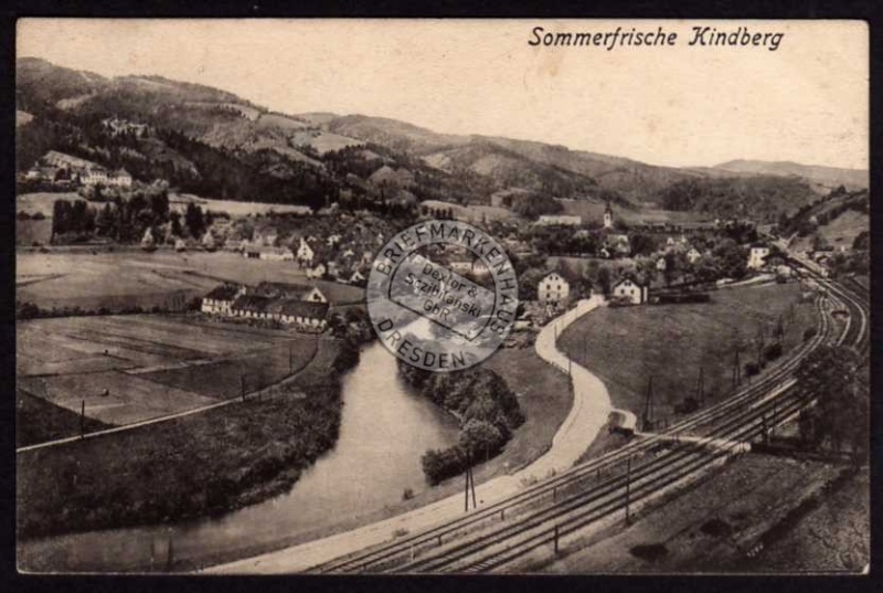 Sommerfrische Kindberg Eisenbahn Bahnhof Gleis 