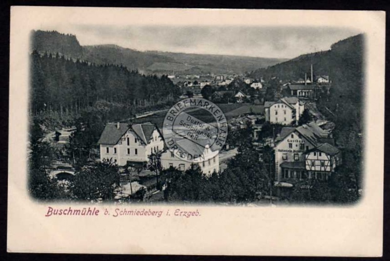 Buschmühle b. Schmiedeberg Erzgebirge 