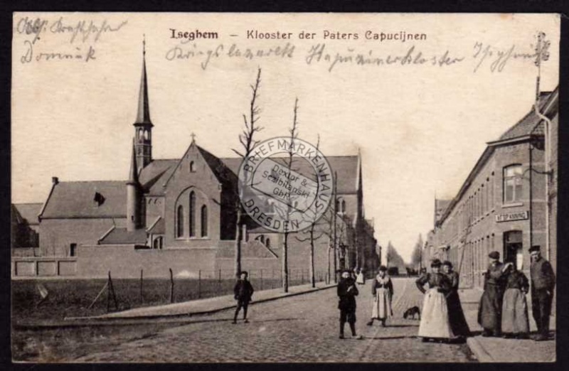 Iseghem Klooster der Paters Capucijnen 1916 