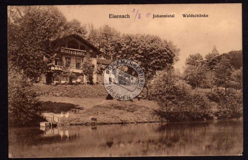 Eisenach Johannistal Waldschänke 1911 