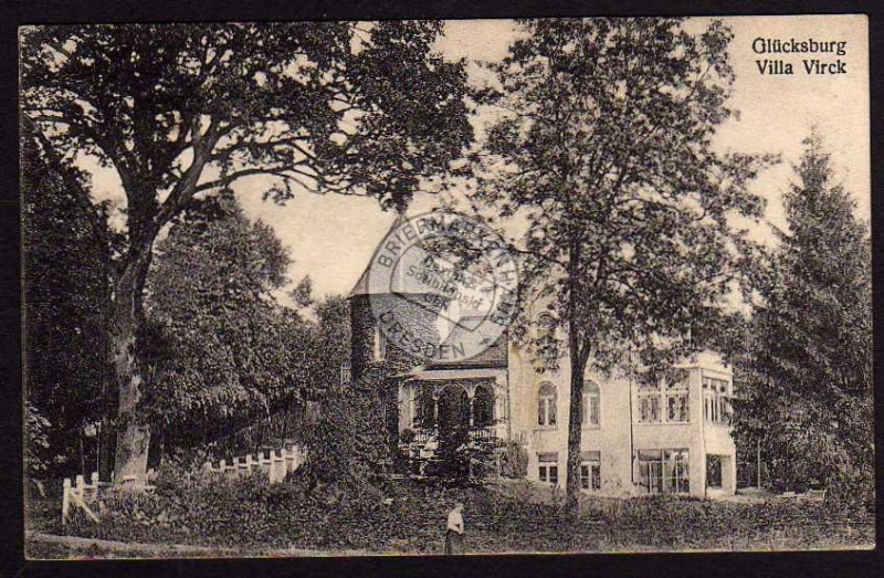Glücksburg Villa Virck ca. 1915 
