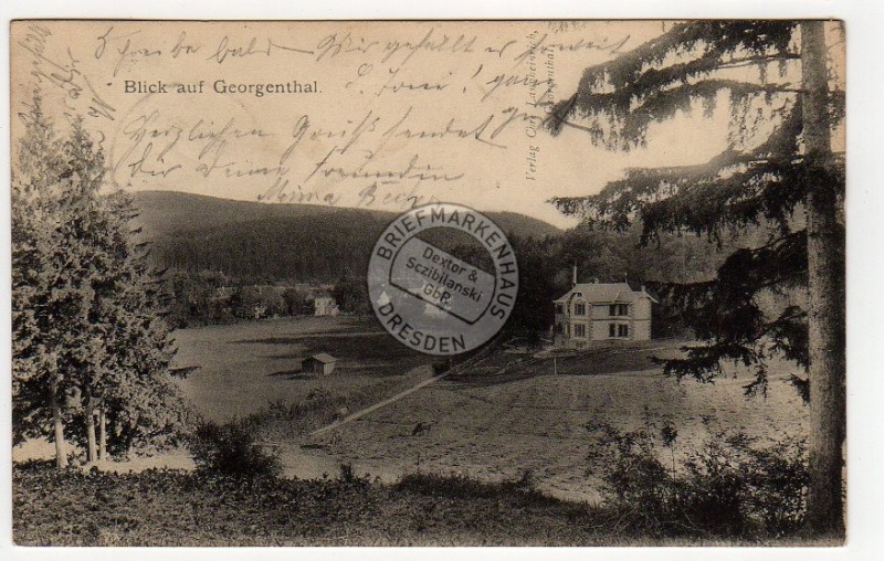 Georgenthal 1903 Villa am Wald 