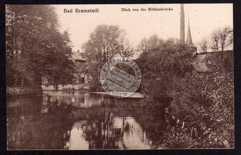 Bad Bramstedt Blick von der Mühlenbrücke 