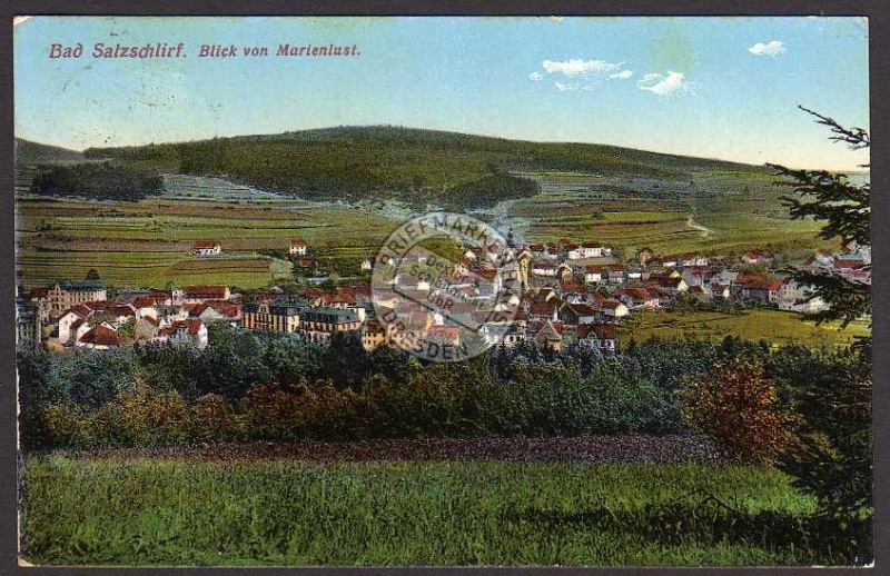 Bad Salzschlirf Marienlust 1913 