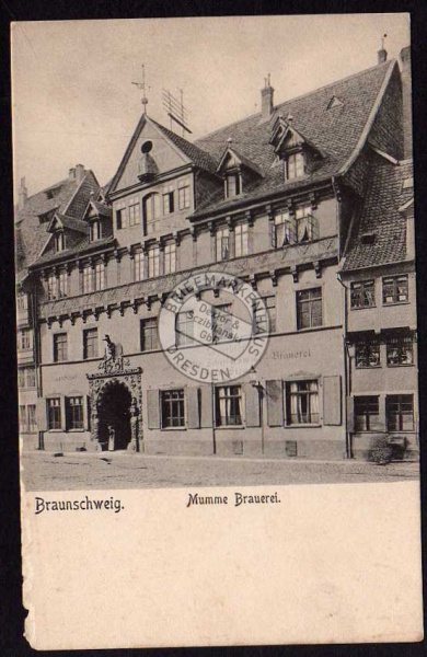 Braunschweig Mumme Brauerei Restaurant 1900 