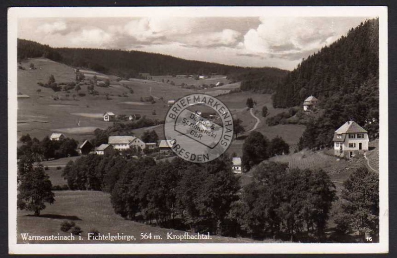 Warmensteinach Kropfbachtal 1936 