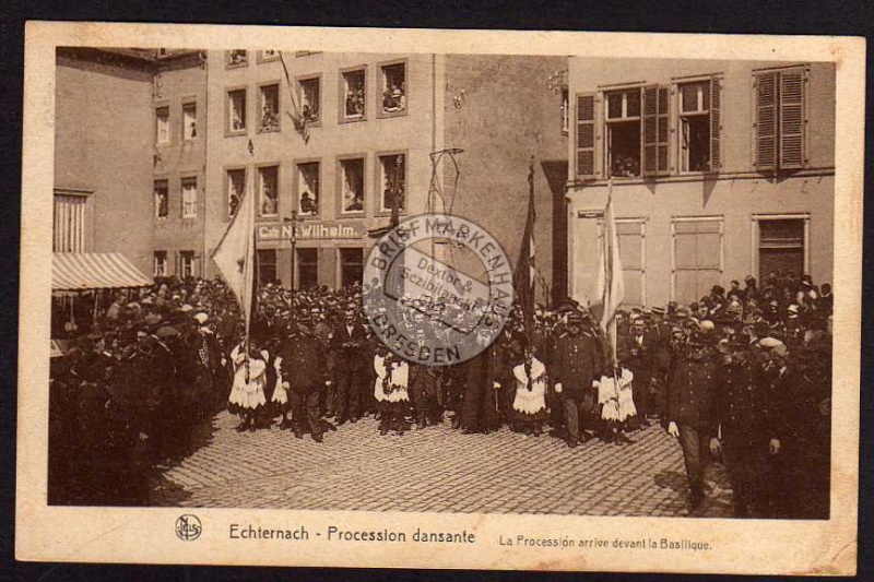 Echternach 1933 Procession dansante Processi 