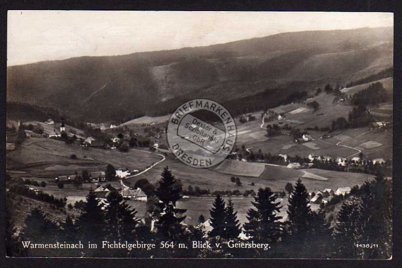 Warmensteinach im Fichtelgebirge Geiersberg 