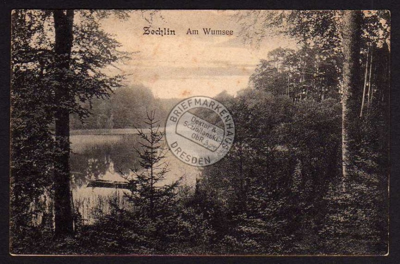 Zechlin Am Wumsee 1907 