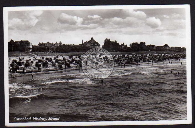 Ostseebad Misdroy Strand 1939 