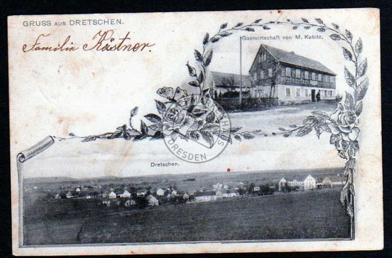 Dretschen Drjecin Gastwirtschaft Kubitz 1907 