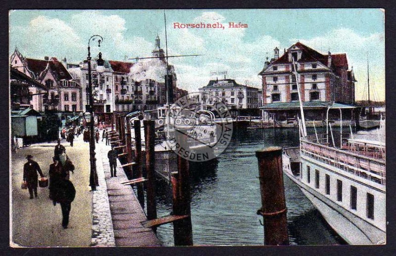 Rorschach Hafen 1911 