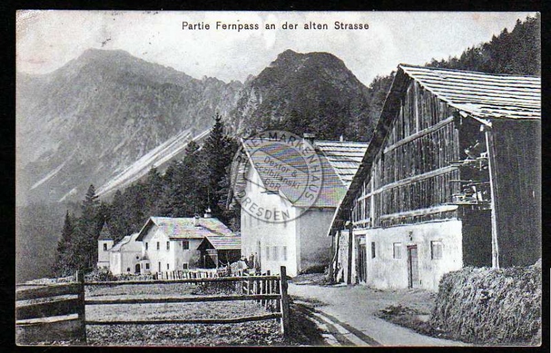Partie Fernpass a.d. alten Strasse 1906 