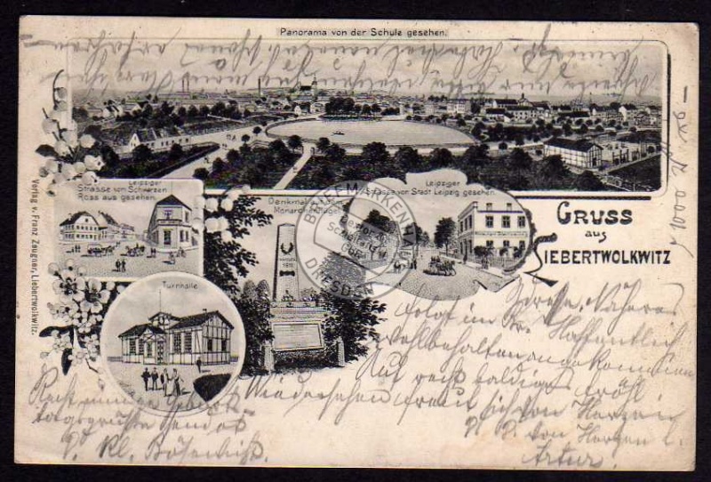 Liebertwolkwitz Turnhalle Monarchenhügel 1908 