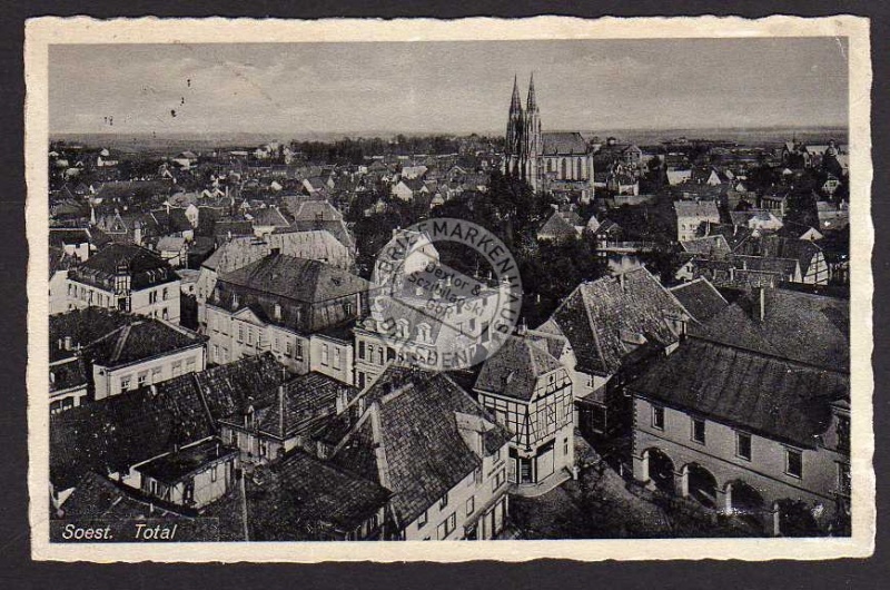 Soest Totalansicht 1941 