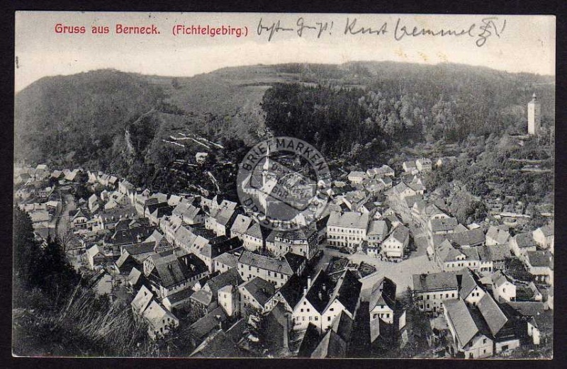 Berneck 1907 Fichtelgebirge 