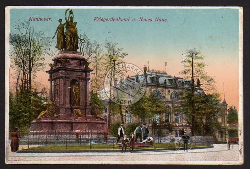 Hannover Kriegerdenkmal Neues Haus 