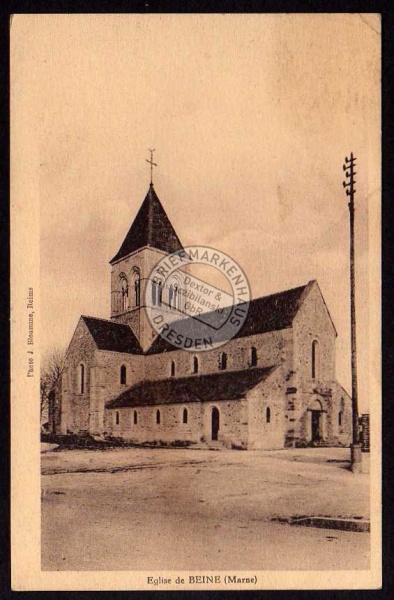 Eglise de Beine Marne Kirche 