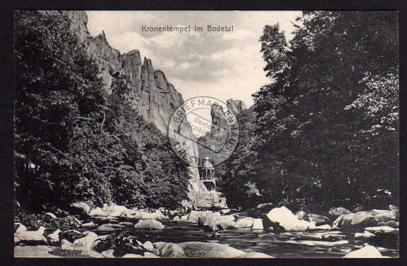 Kronentempel im Bodetal 