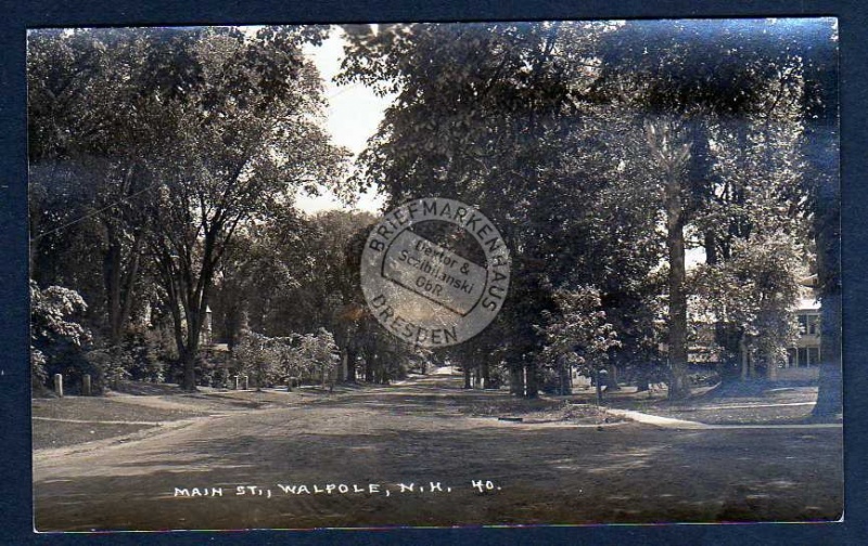 Walpole N. H. Main St. 1926 
