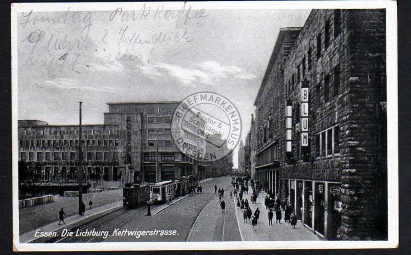 Essen Lichtburg Kettwigerstrasse 1930 