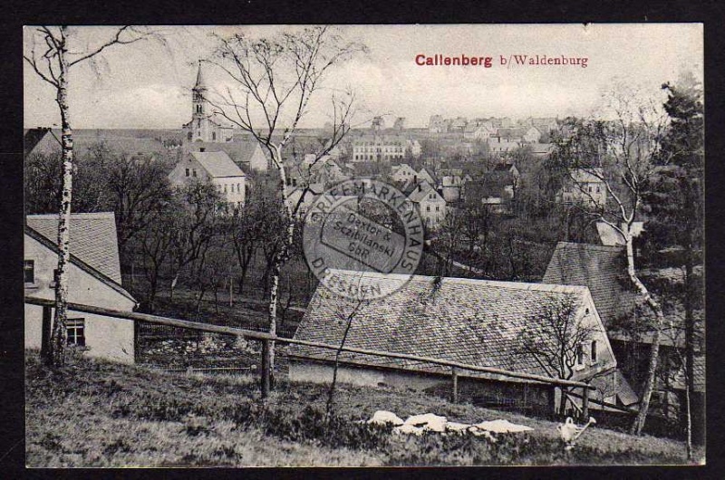 Callenberg b. Waldenburg 1913 
