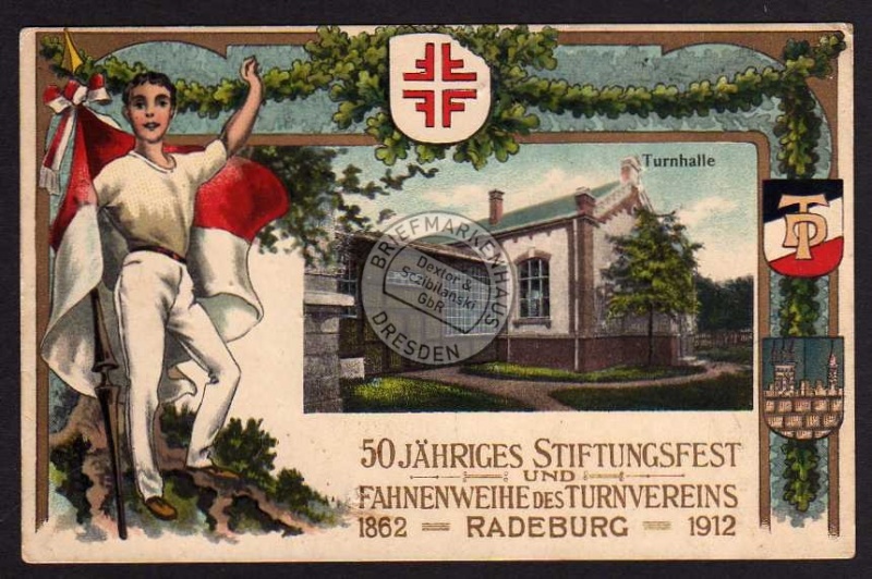 Radeburg 50. Stiftungsfest Turnverein 1912 