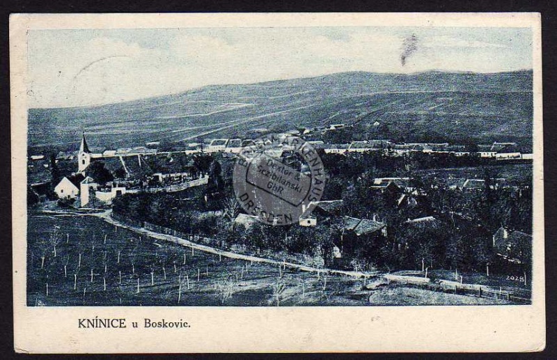 Kninice u Boskovic 1932 Bohentsch: Kninice 