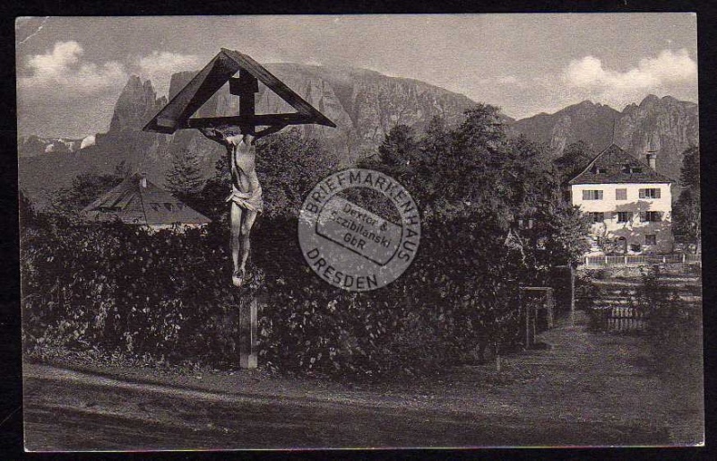 Südtirol Rittenbahn Klobenstein 1909 Haus 