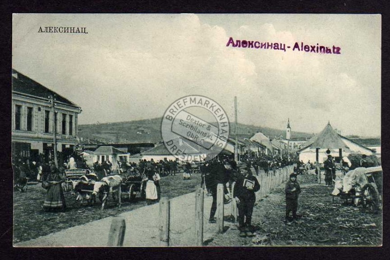 Alexinatz Serbien 1915 