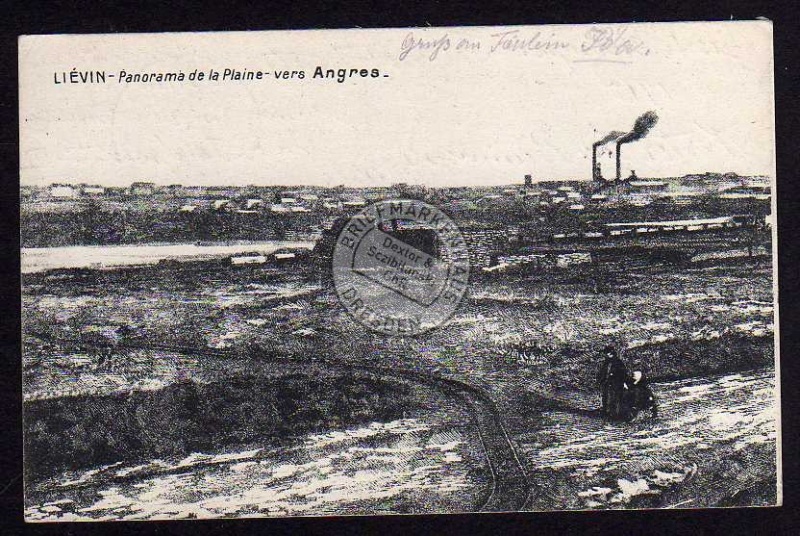 Lievin Panorama de la Plaine vers Angres 1915 