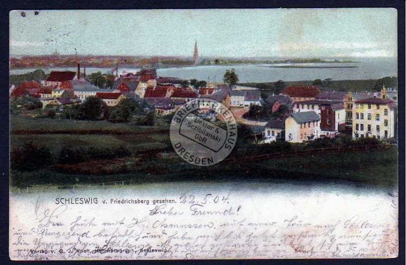 Schleswig v. Friedrichsberg gesehen 1904 