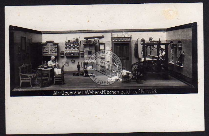 Oederan Alt Oederaner Weberstübchen  1927 