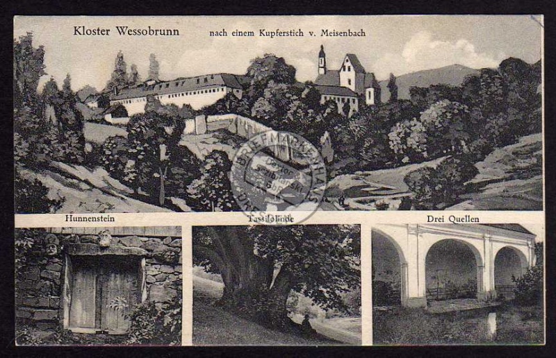 Kloster Wessobrunn 1927 Hunnenstein Tassilolin 