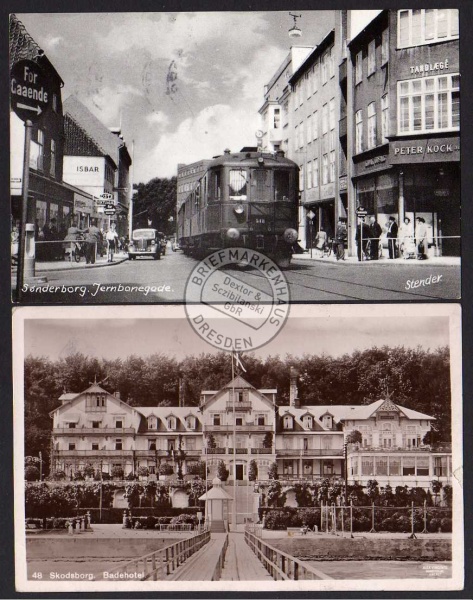 Skodsborg Badehotel 1914 Sonderborg Zug Lok 