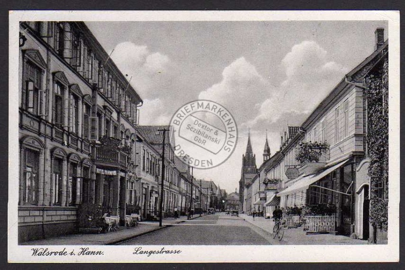 Walsrode i Hann. Langestrasse 1942 