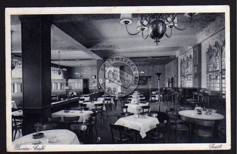 Soest i.W. Hansa Cafe 1936 