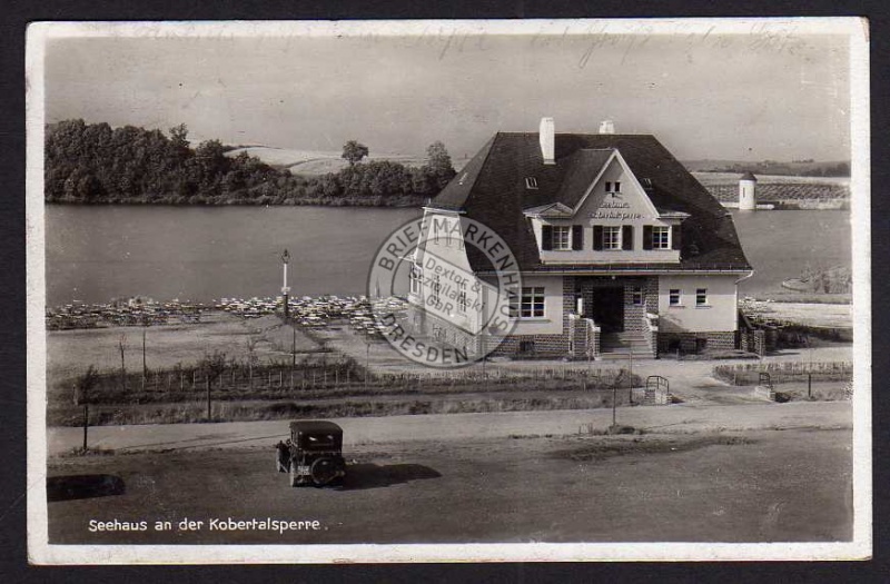 Kobertalsperre 1933 Crimmitschau Werdau 