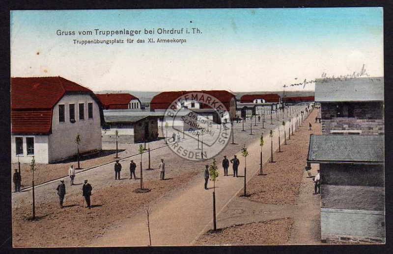 Ohrdruff Truppenübungsplatz XI Armeekorps 1910 