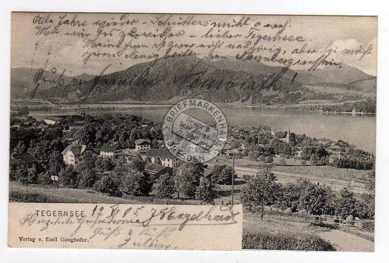 Tegernsee 1905 