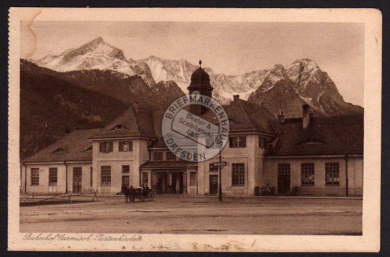 Garmisch Partenkirchen Bahnhof Alpspitze Hölle 