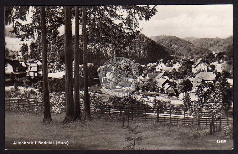 Altenbrak i. Bodetal Harz 