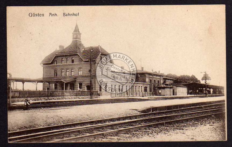 Güsten Anh. Bahnhof 1919 