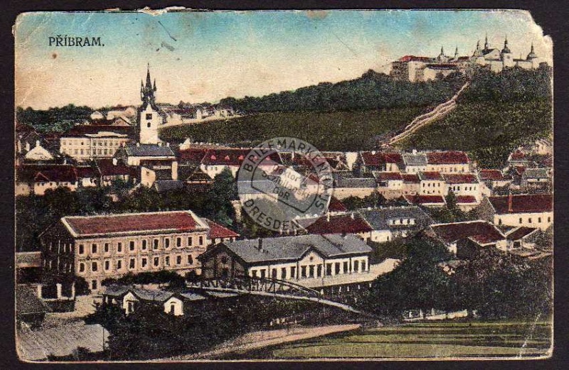 Príbram Pribram Pibrans 1920 