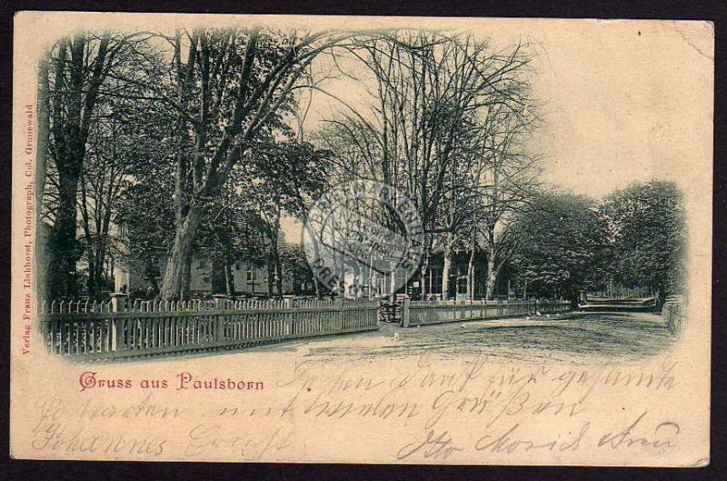 Paulsborn Zehlendorf 1900 Grunewald 