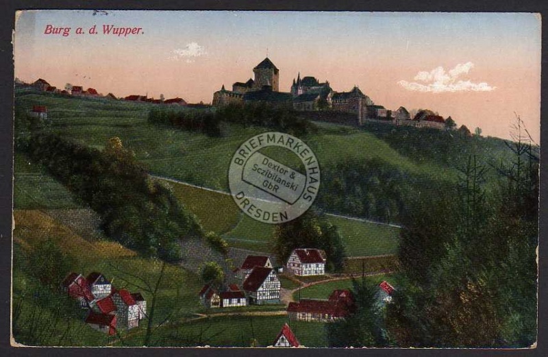 Burg an der Wupper 1915 Solingen 