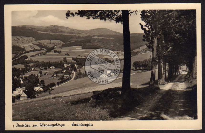 Rochlitz Riesengebirge Sudetengau 1942 