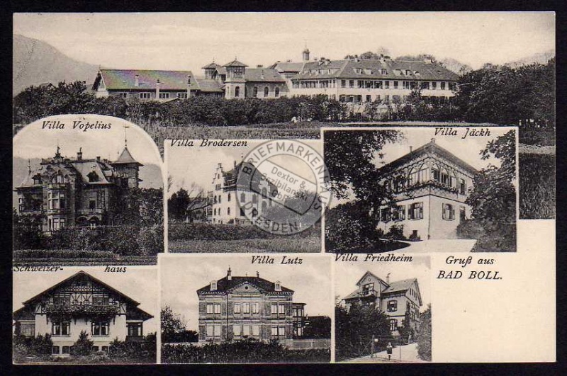 Bad Boll Villa Vopelius Brodersen Jäckh 1918 